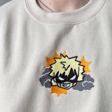 Load image into Gallery viewer, Angry Bomb Boy Chibi Hand Embroidered Graphic Apparel
