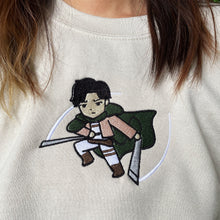 Load image into Gallery viewer, Action Grumpy Fighter Embroidered Graphic Apparel
