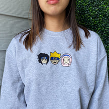 Load image into Gallery viewer, Ninja Squad trio Handmade Embroidered Apparel

