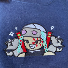 Load image into Gallery viewer, Flashy Slayer Handmade Embroidered Graphic Apparel
